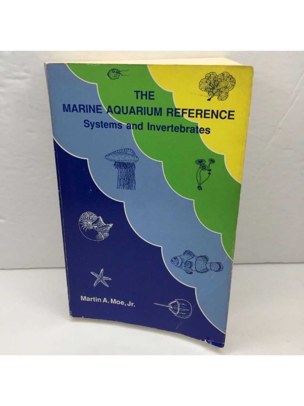 Vintage 1989 The Marine Aquarium Reference Book Martin A Moe Jr College Textbook